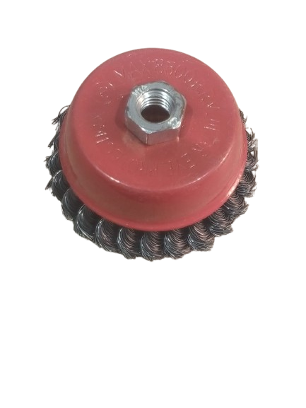 TWISTED CUP BRUSH 4" 14MM
