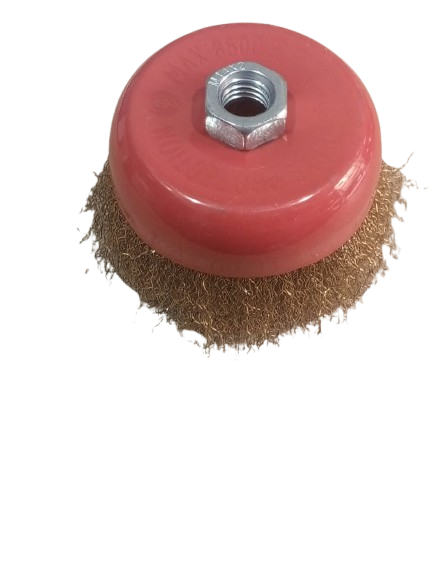 CUP BRUSH 4" 14MM